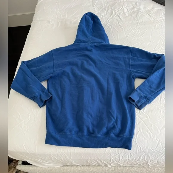 Bones Rhinestone Hoodie - Royal Blue - Picture 7 of 8